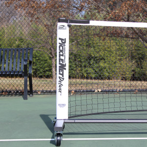 Deluxe PickleNet Replacement Net featuring the USAP Pickleball Logo. Fits Deluxe Picklenet Portable Net System with Velcro fasteners