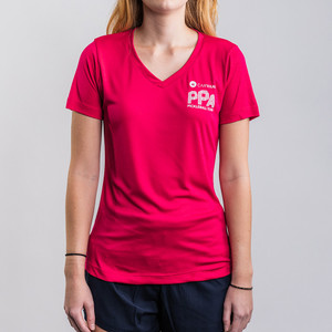 Front view of PPA Competitor V-Neck Tee - Women's.
