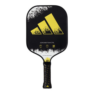 Front view of the ADIPOWER Team CTRL 2 Pickleball Paddle face and handle