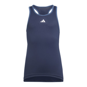 Front view of women's adidas G Club Tank in Collegiate Navy.