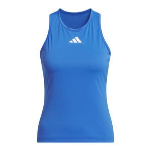 Front view of Women's adidas Club Tank Top in the color Bright Royal.