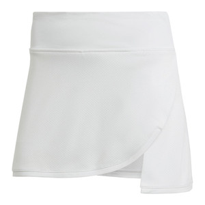 Front View of the Women's adidas Club Skirt White.