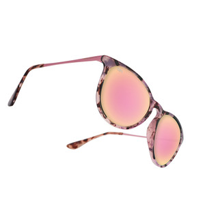 Shady Rays Allure Eyewear - Pink Tortoise Polarized front angled view