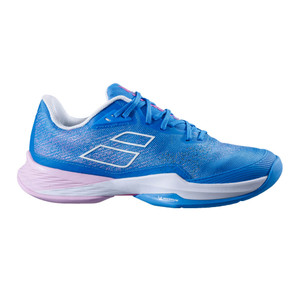 Babolat Jet Mach 3 Womens shown in French Blue. Available in sizes' 5 to 11.5.