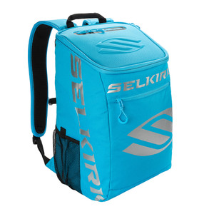 Front view of the Selkirk Core Series Team Pickleball Backpack in the color Blue.