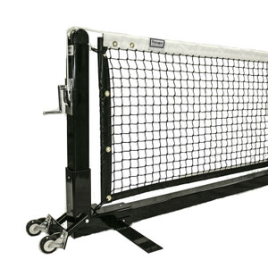 Douglas Premier Pickleball Net is designed to be used just like a permanent net but without the permanent installation.
