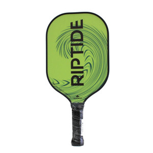 The Diadem Riptide Pickleball Paddle electric yellow