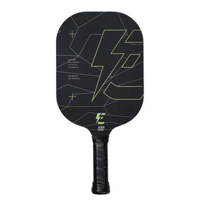 Front view of the Electrum Pro II Stealth Series Edgeless Carbon Fiber Pickleball Paddle
