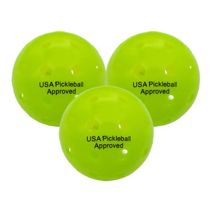 Engage Tour Outdoor Neon Pickleball - 3 pack
