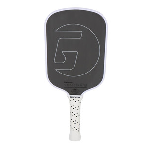 GAMMA Obsidian Pickleball Paddle with powerful 13mm SensaCore Polypropylene core and raw graphite hitting surface.