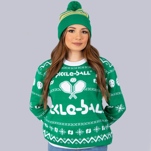 Heritage Pickle-ball Holiday Sweater