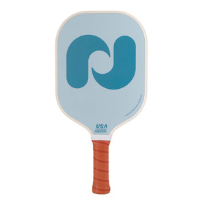 Front view of the Blue Heritage Pickle-ball Essentials Paddle