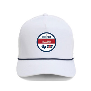 Nationals 2023 Performance Poly Rope Hat - Navy Rope