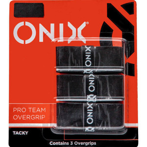 Pro Team ONIX Overgrips available in black or white.