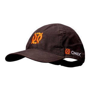 Black ONIX Premier Lite Adjustable Hat with velcro closure