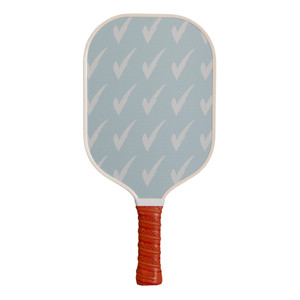Back view of the Pickleball Central drop. Checks Carbon Fiber Pickleball Paddle