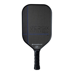 VERSIX Pro XL 6C Carbon Control Pickleball Paddle with 15mm thick core and elongated 16.4" overall length.