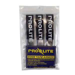 The PROLITE Edge Tape Armor is available in black, red, or white color options and arrives with three strips per package.