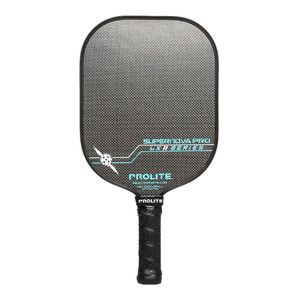 Supernova Pro LX Paddle  features the PROLITE Hyperweave tri-layered face material with gold or silver fibers, your choice, interwoven into the top carbon fiber layer.