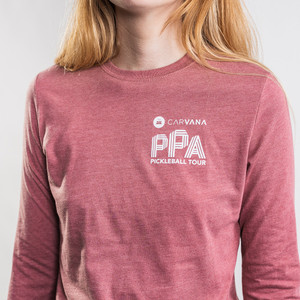 Frontal view of PPA Jersey Long Sleeve Tee.