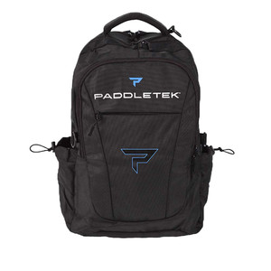 Front view of Paddletek Sport Pickleball Backpack in the color Blue.