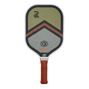 REVOLIN Pure Power Pickleball Paddle features a 10.75" by 8" paddle face constructed from high performing, sustainable and  BioFLX Tech Flex Face