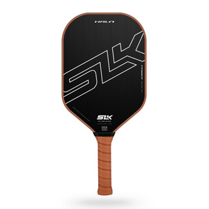 Selkirk SLK Halo XL Power Core Pickleball Paddle featuring a 13 millimeter thick core and carbon fiber face