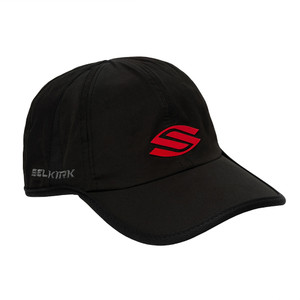 Front view of the Selkirk Performance Core Hat in Black.