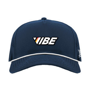Front view of VIBE Pickleball Panel Rope Performance Hat in the color Orion.