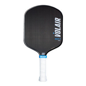 Front face view of the 14mm Volair Mach 2 Carbon Fiber Pickleball Paddle