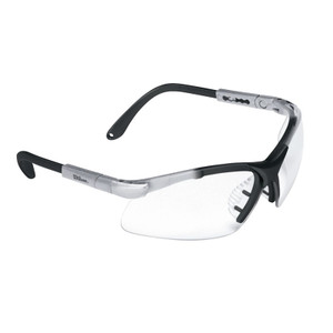 Aviator protective Eyewear by Wilson, featuring adjustable sidearms for a secure fit.